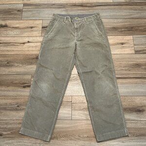 Men's The North Face Corduroy Pants SZ 36x32 Tan Casual 5 Pocket Outdoor